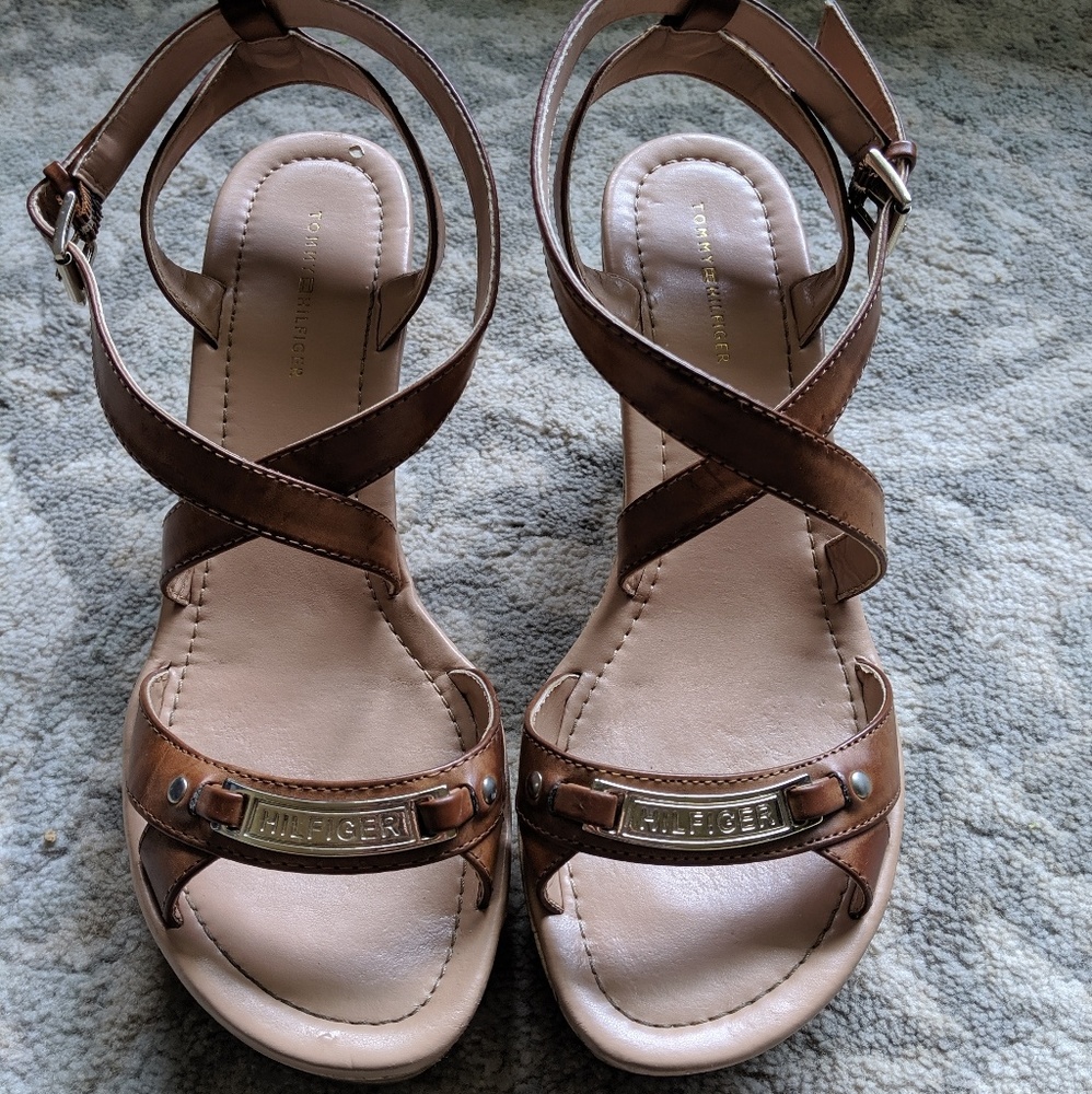 Tommy Hilfiger Wedges size 8.5